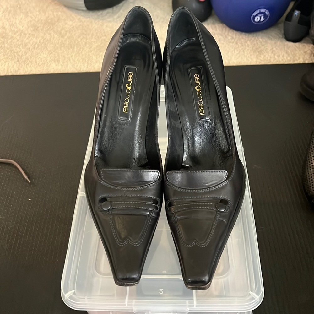 Sergio Rossi heels black pumps